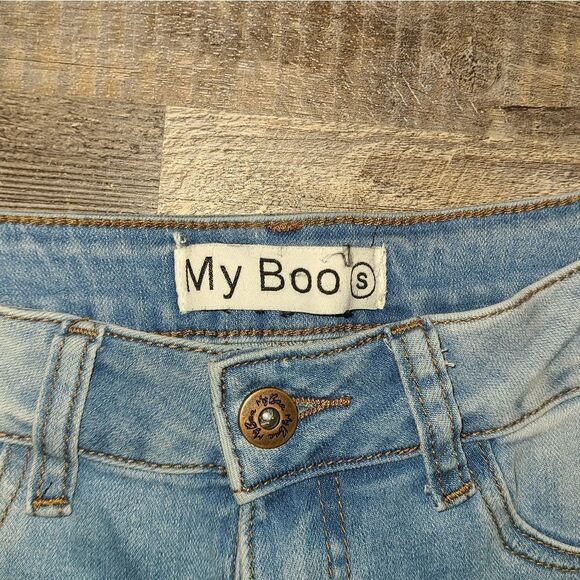 Women's Blue Skinny Jeans - Picture 8 of 13